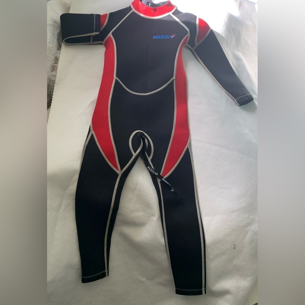 HISEA Scuba Donkey Wetsuit Full Body Kids Sz 6 Surfing Scuba Watersports - Picture 7 of 16